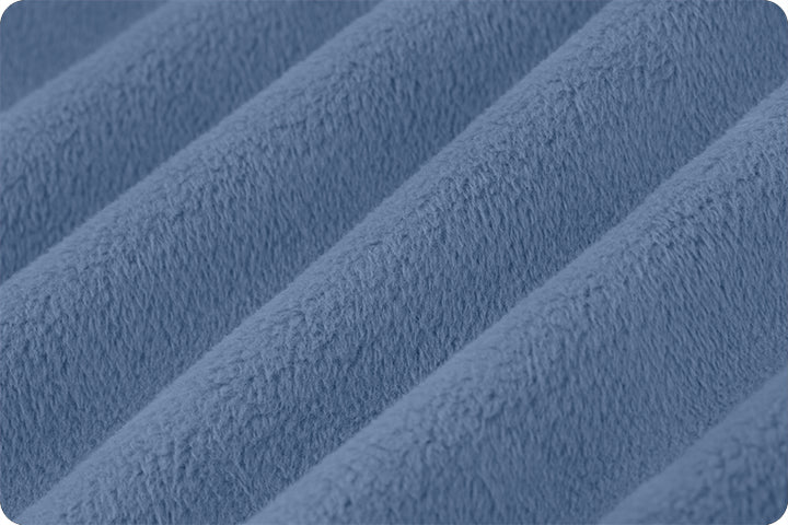 SOLID CUDDLE 3 - Extra Wide Minky: JEANS (1 yd.) by Shannon Fabrics