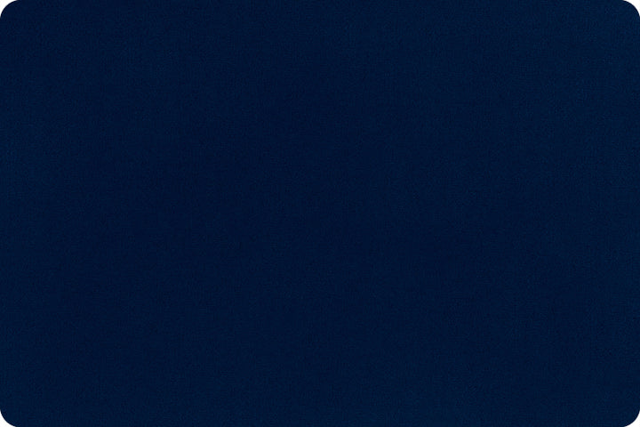 SOLID CUDDLE 3 - Extra Wide Minky: NAVY (1 yd.) by Shannon Fabrics