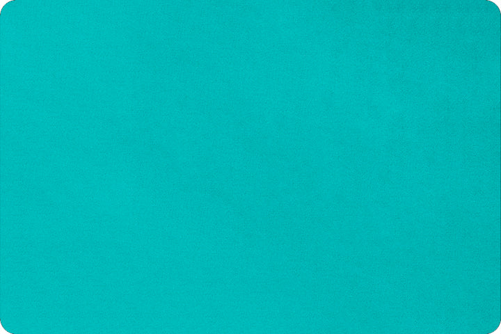 SOLID CUDDLE 3 - Extra Wide Minky: TEAL (1 yd.) by Shannon Fabrics