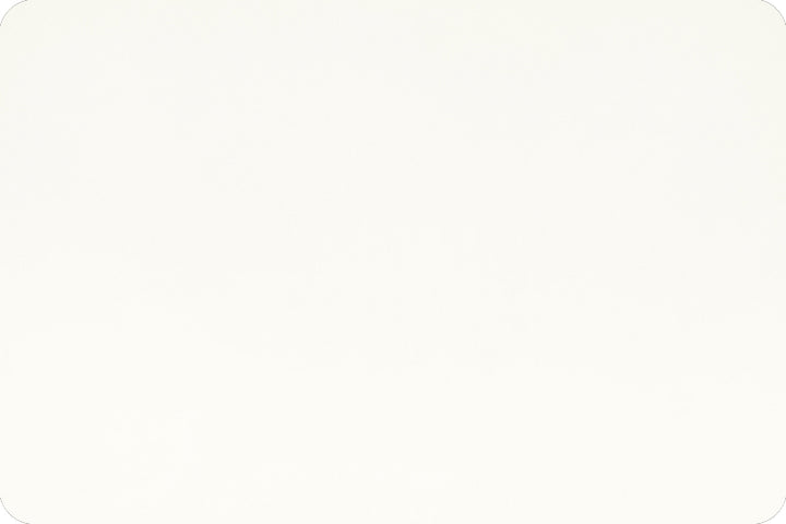 SOLID CUDDLE 3 - Extra Wide Minky: WHITE (1 yd.) by Shannon Fabrics