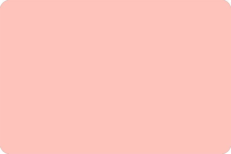SOLID CUDDLE 3 - Extra Wide Minky: BLOSSOM (1 yd.) By Shannon Fabrics