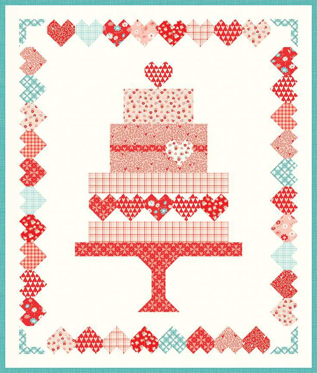 For The Love Of Cake Quilt Pattern by Sandy Gervais