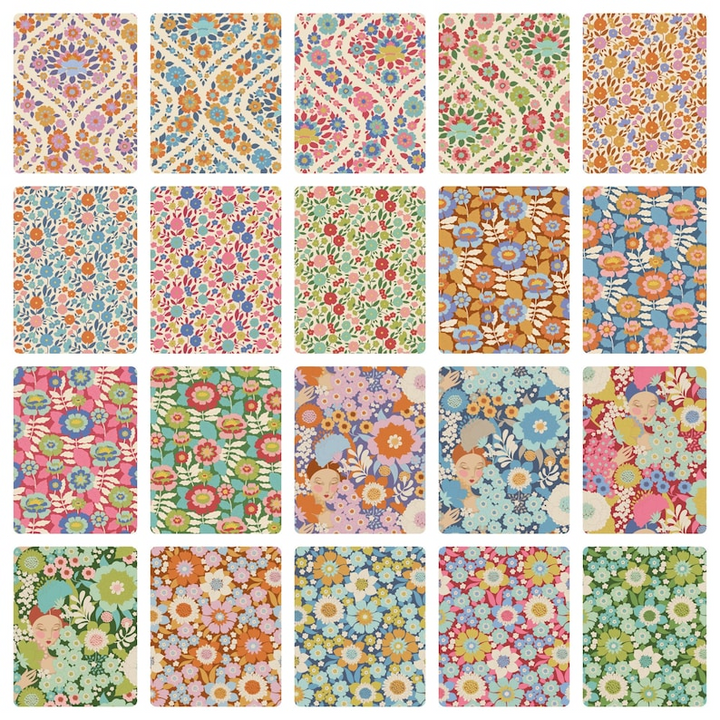 WALLFLOWER 10-Inch Stacker Precuts by Tilda