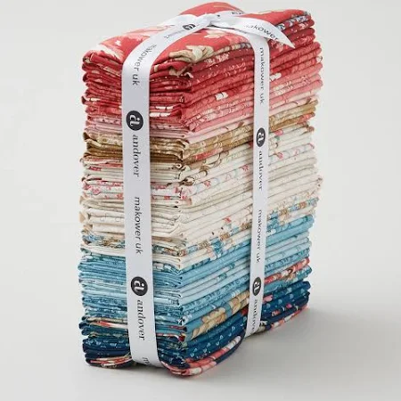 BLOOOMSVILLE 5 pc. Fat Quarter Bundle CORN-SKY by TILDA