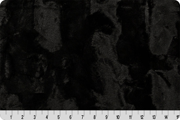 LUXE CUDDLE HIDE - CAVIAR (1 yd.) by Shannon Fabrics