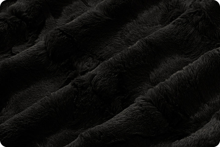 LUXE CUDDLE HIDE - CAVIAR (1 yd.) by Shannon Fabrics