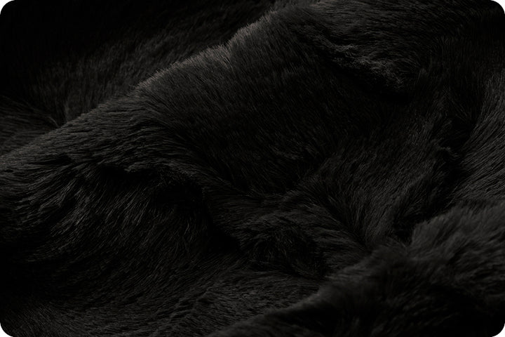 LUXE CUDDLE HIDE - CAVIAR (1 yd.) by Shannon Fabrics