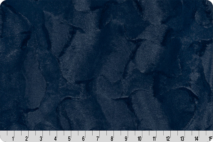LUXE CUDDLE HIDE - NAVY (1 yd.) by Shannon Fabrics