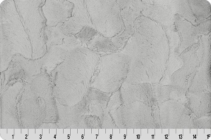 LUXE CUDDLE HIDE - SILVER (1 yd.) by Shannon Fabrics