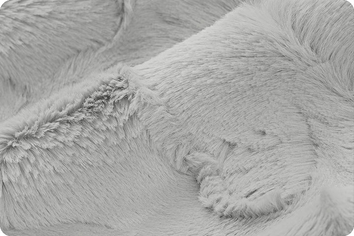LUXE CUDDLE HIDE - SILVER (1 yd.) by Shannon Fabrics
