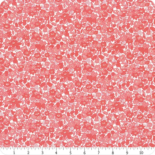 Sentiments PINK TONAL FLOWERS Fabric by Kaye England (1/2 yd.)