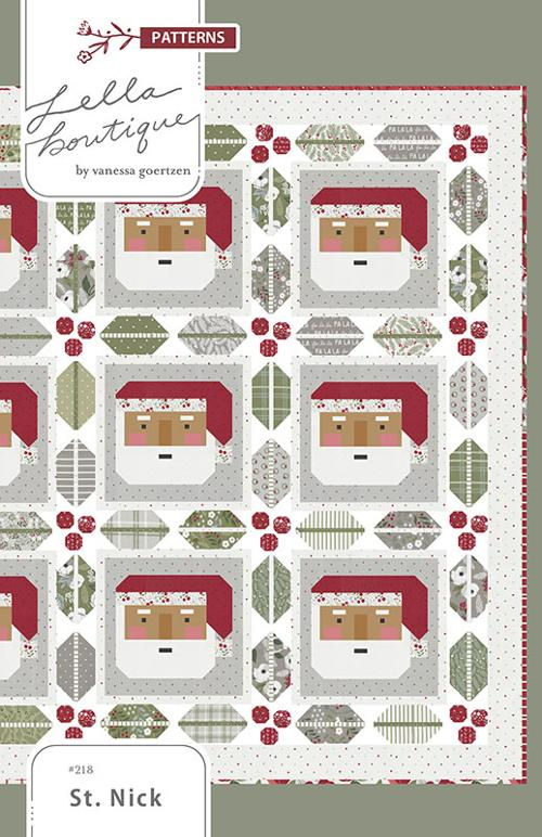 ST. NICK Quilt Pattern by LELLA BOUTIQUE