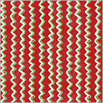 A Very Terri Christmas: CHEVRON STRIPE-RED Fabric (1/2 yd.)