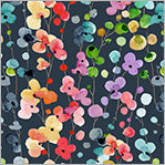 Wild Meadow: PETITE BLOOMS, NAVY Fabric (1/2 yd.)