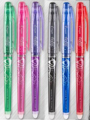 Pilot FRIXION XF Erasable Gel Pen - 6pc Assorted