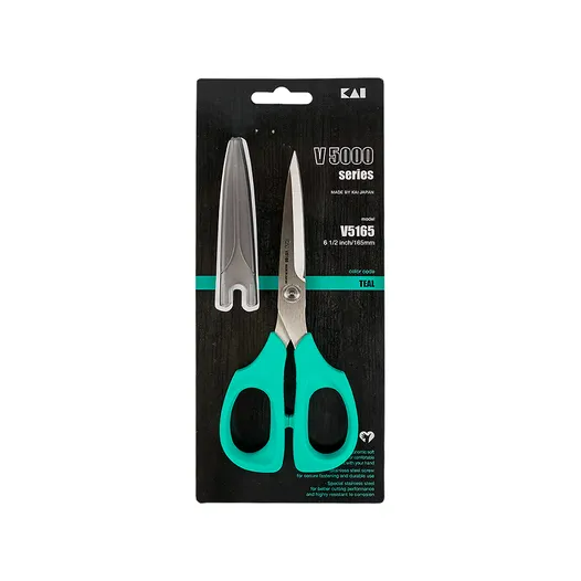 Kai 6.5" Serrated Sewing Scissors with Blade Cover