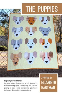 THE PUPPIES Pattern by Elizabeth Hartman