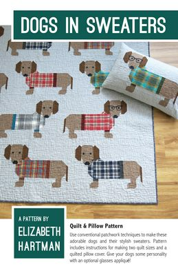 DOGS IN SWEATERS Pattern by Elizabeth Hartman