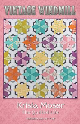 VINTAGE WINDMILL Pattern by Krista Moser