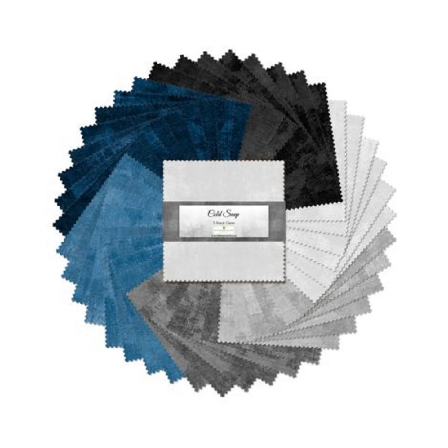 ESSENTIAL GEMS COLD SNAP 5" Charm Pack