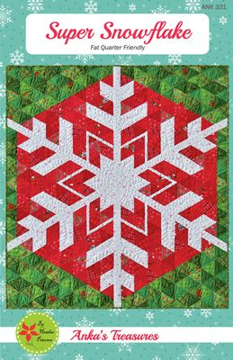 SUPER SNOWFLAKE Quilt Pattern
