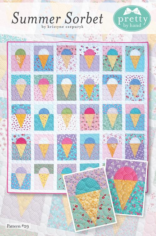 Modèle de courtepointe SORBET D’ÉTÉ