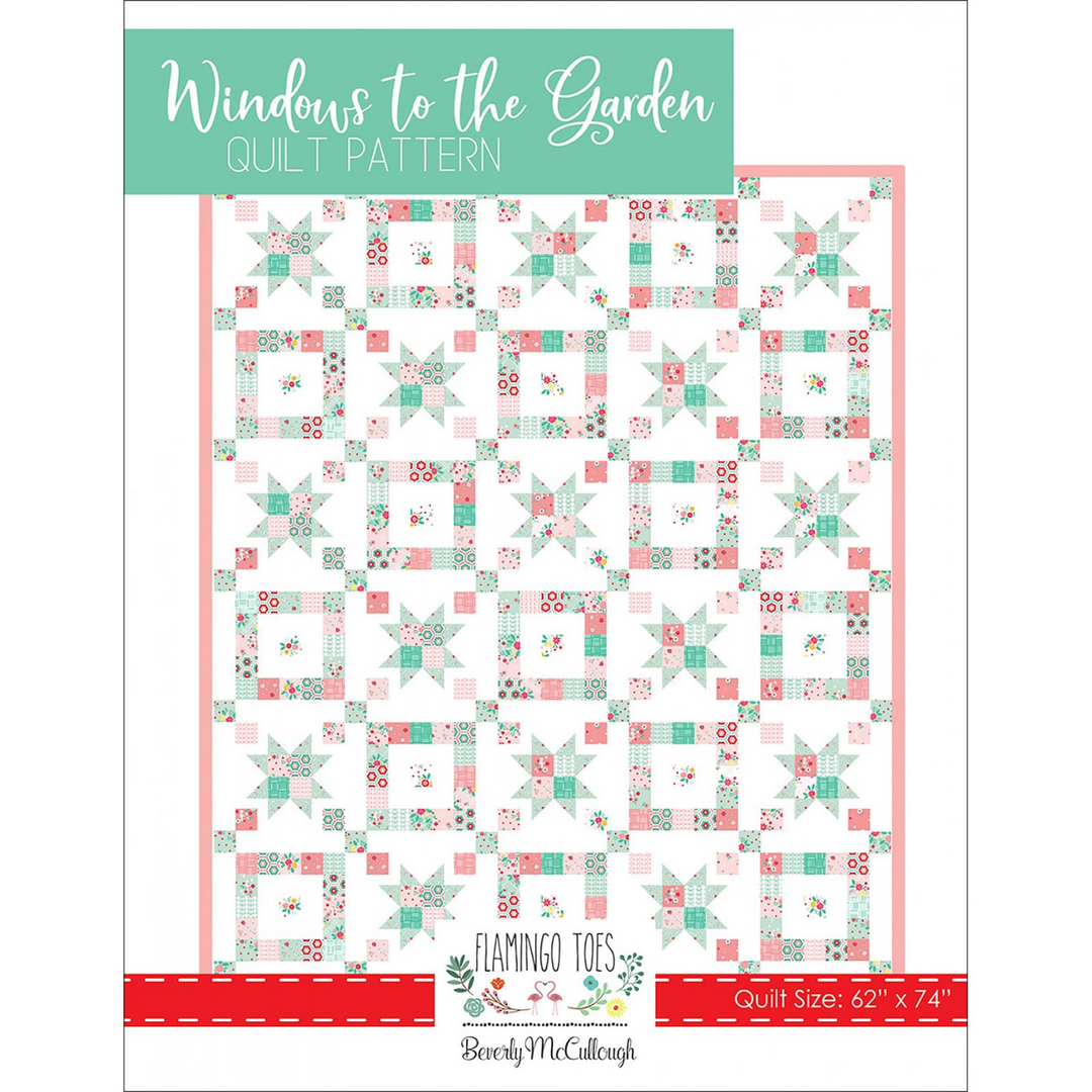 WINDOWS TO THE GARDEN Quilt Pattern