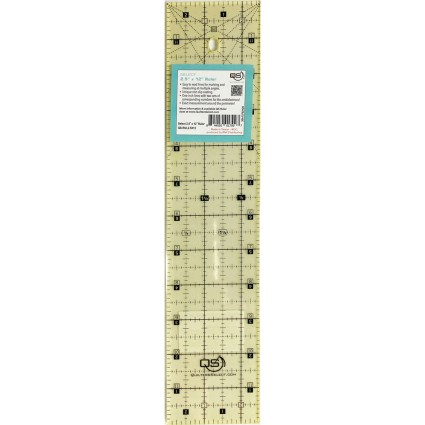 QUILTERS SELECT Regla antideslizante de 2.5"X12"