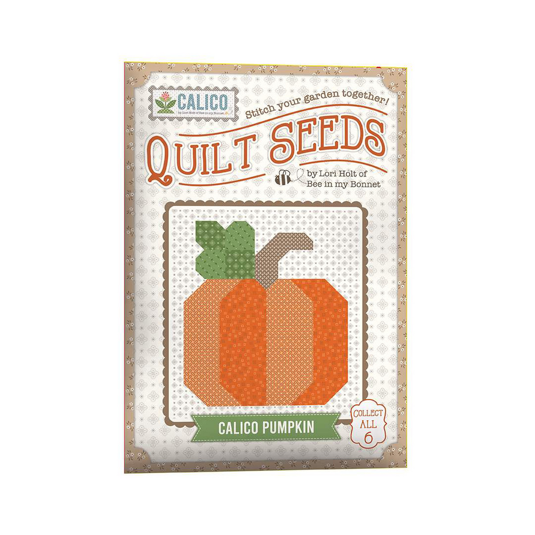 CALICO PUMPKIN QUILT GRAINES Modèle par LORI HOLT