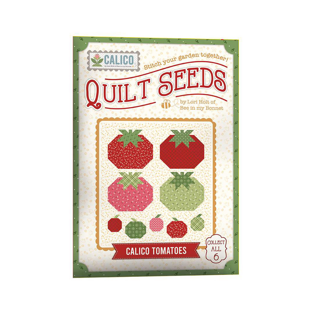 CALICO TOMATES QUILT GRAINES Modèle par LORI HOLT