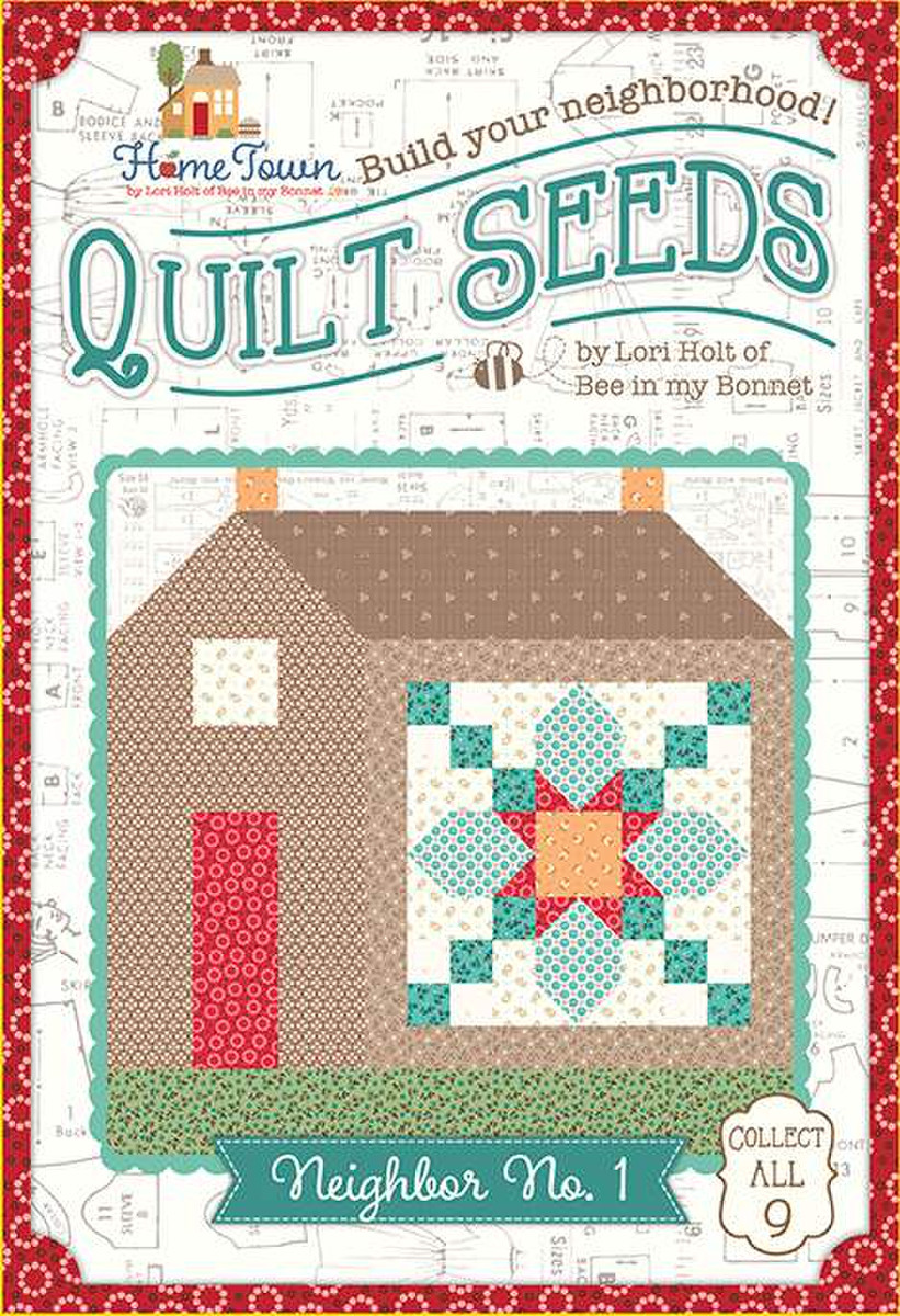 Lori Holt Quilt Seeds™ Patrón Vecino de la ciudad natal n.° 1