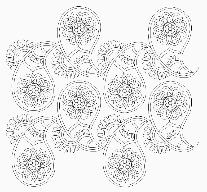 Lotus Paisley