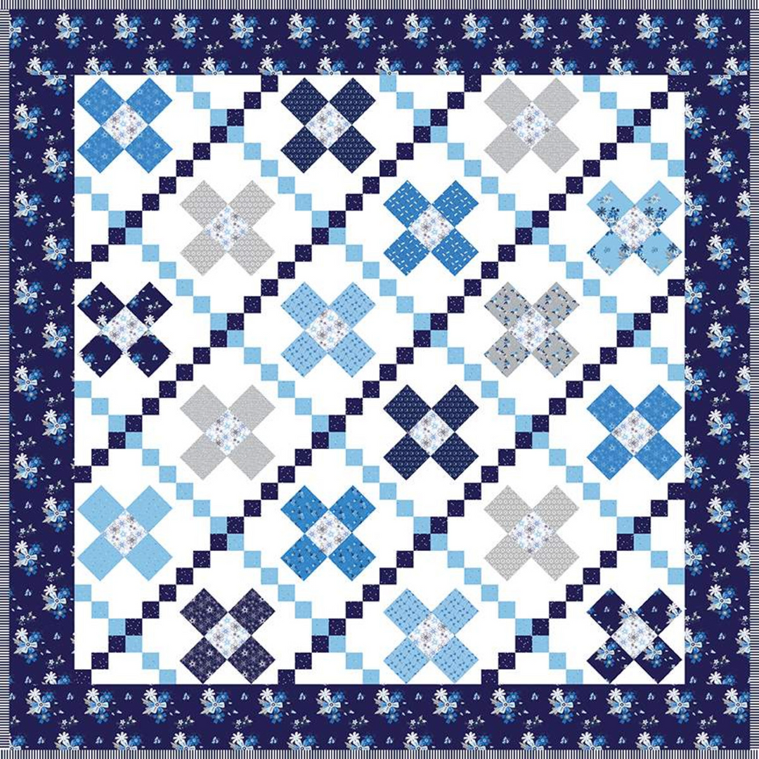 CRISS-CROSS Quilt Pattern by PRIMROSE COTTAGE