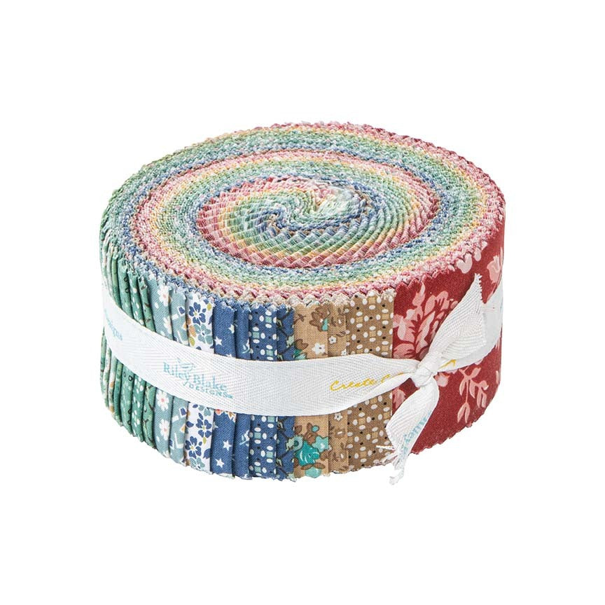 HOME TOWN 2.5" Rolie Polie Strips Precuts by LORI HOLT