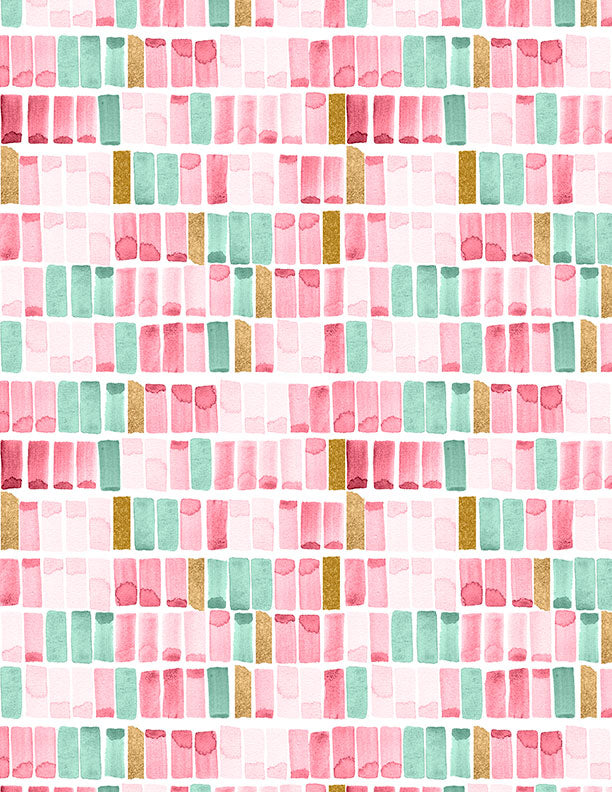 PEONY BLOSSOMS 10K 10-Inch Stacker by Wilmington Prints