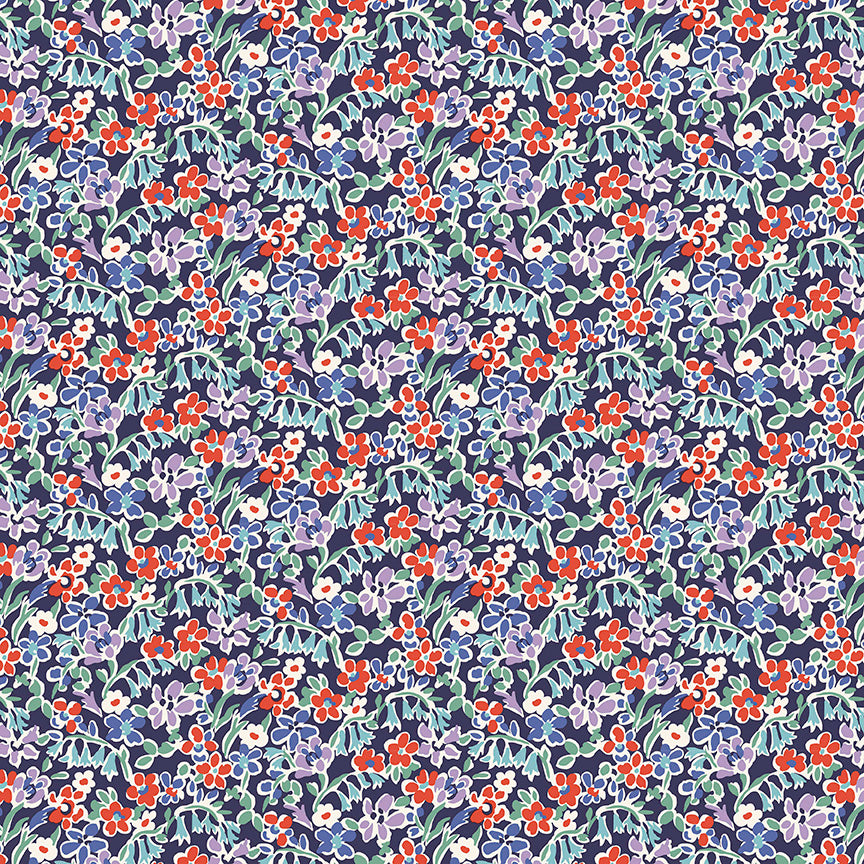 LONDON BOUQUET 5-Inch Charm Pack Precuts by Liberty Fabrics
