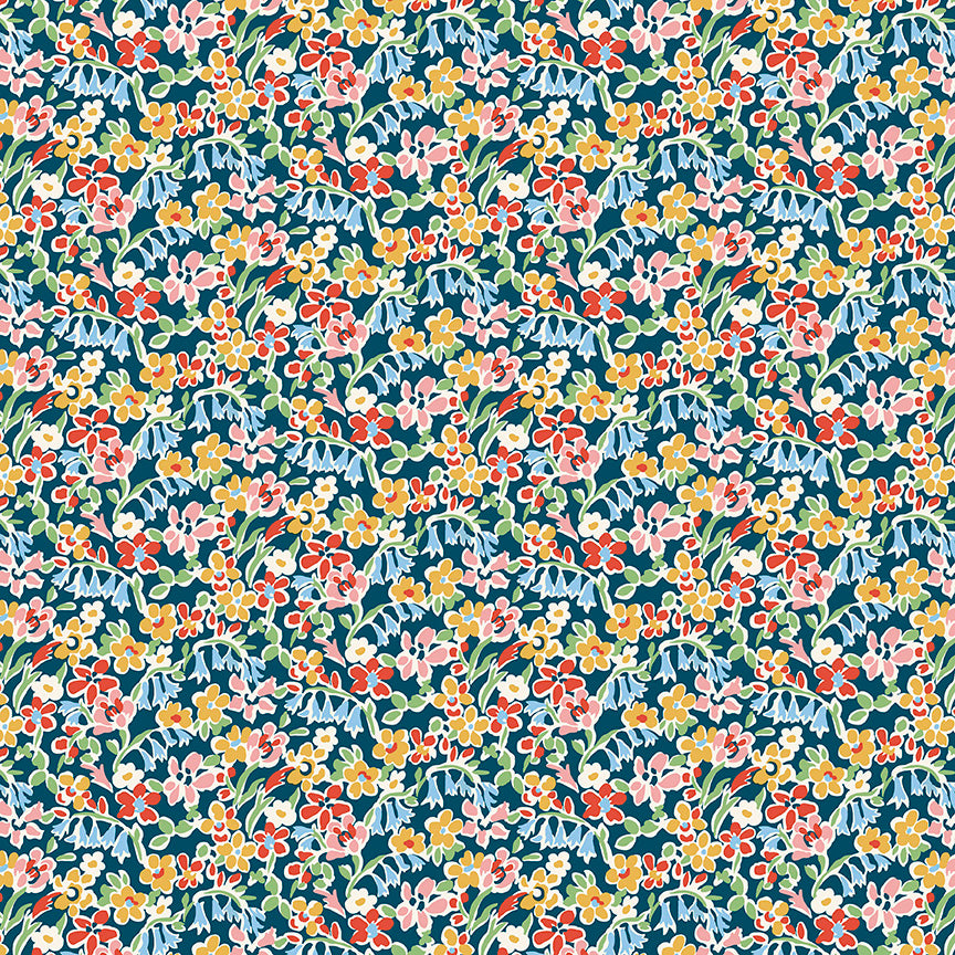 LONDON BOUQUET 2.5-Inch Rolie Polie Precuts By Liberty Fabrics
