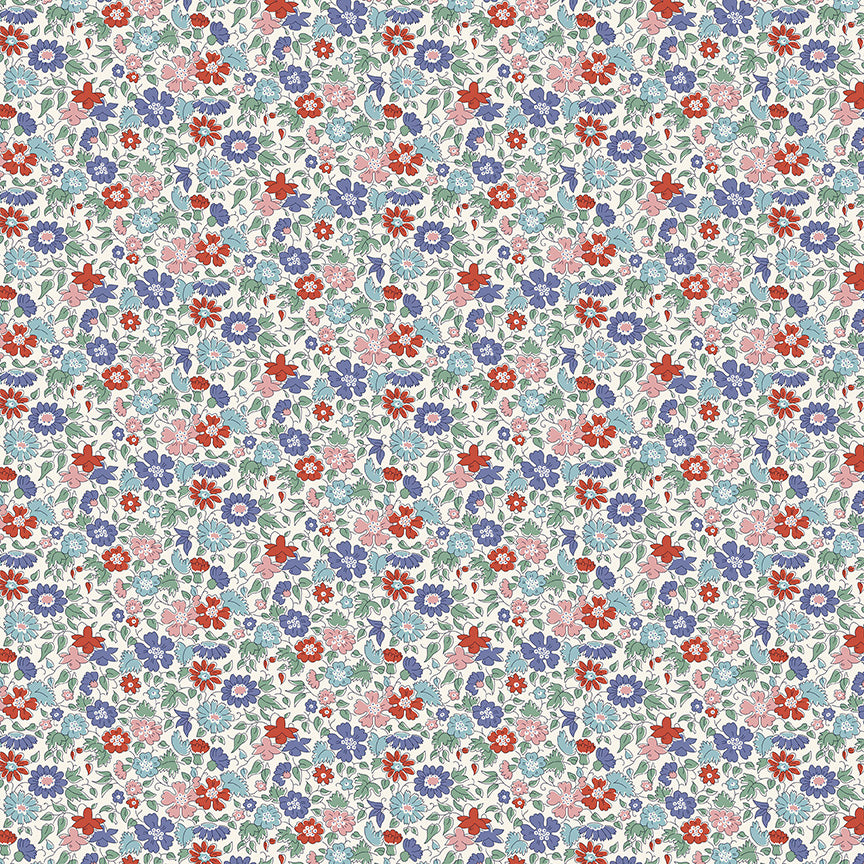 LONDON BOUQUET 5-Inch Charm Pack Precuts by Liberty Fabrics