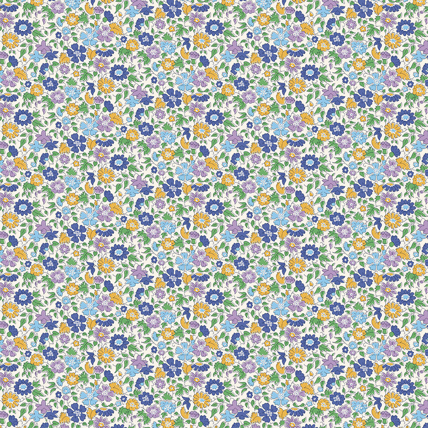 LONDON BOUQUET 5-Inch Charm Pack Precuts by Liberty Fabrics