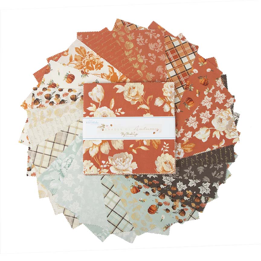 SHADES OF AUTUMN 10" Stacker Precuts by MY MIND'S EYE
