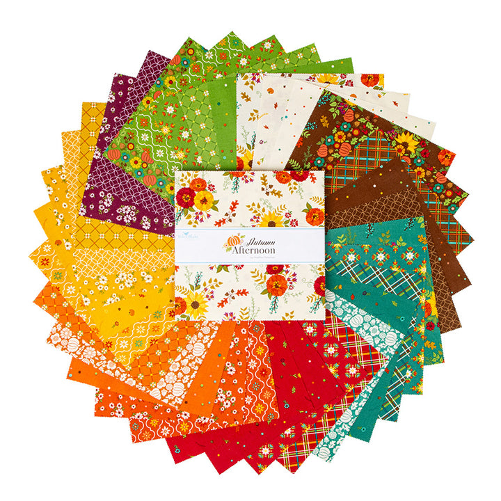 AUTUMN AFTERNOON 10-Inch Stacker Precuts By Heather Peterson