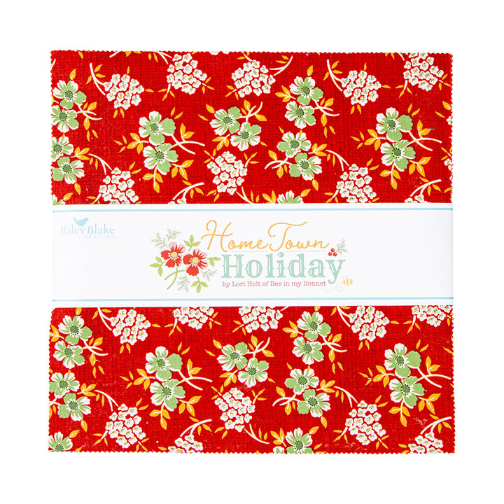 HOME TOWN HOLIDAY 10-Inch Stacker Precuts by Lori Holt