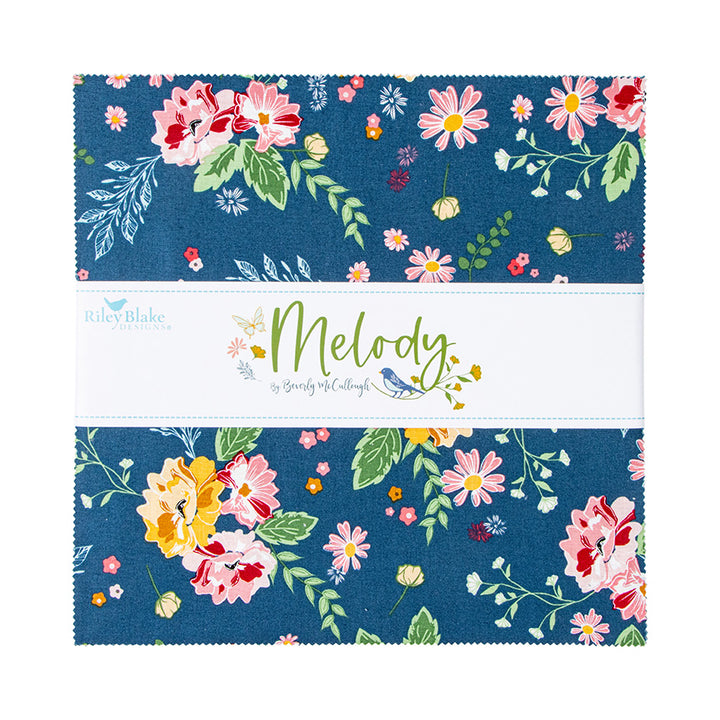 MELODY 10-Inch Stacker Precuts by Flamingo Toes