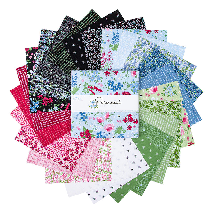 PERENNIAL 10-Inch Stacker Precuts by Jill Finley