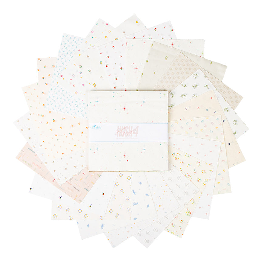 HUSH HUSH 4 10-Inch Stacker Precuts by Riley Blake