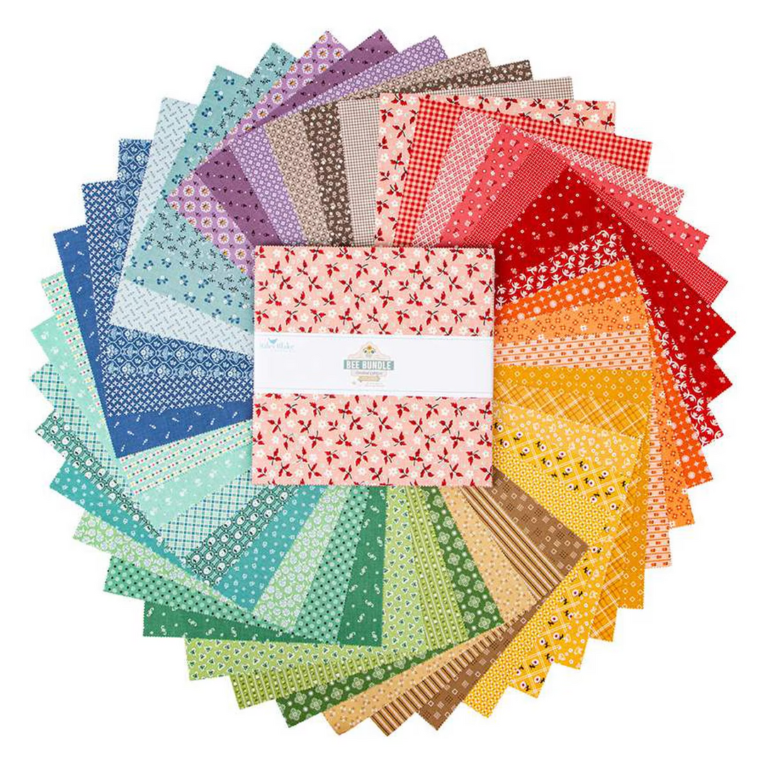 BEE BUNDLE COLORS 10-Inch Stacker Precuts by Lori Holt