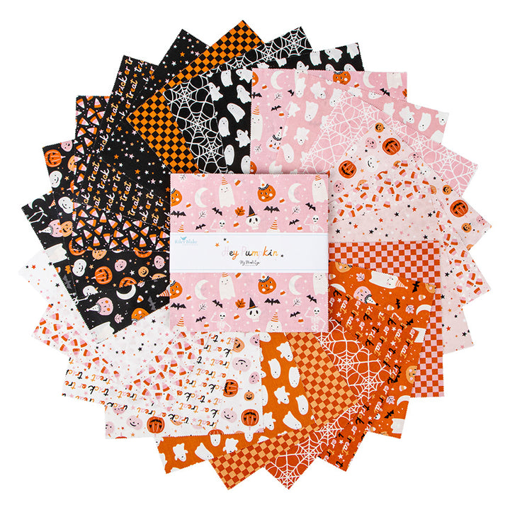 HAPPY HALLOWEEN Quilt Kit featurning the Hey Pumpkin Collection by My Mind's Eye