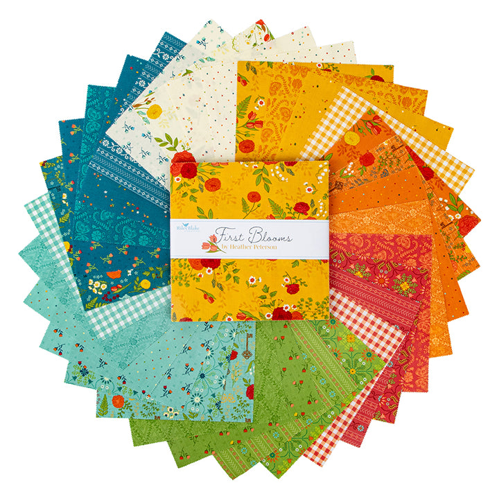 FIRST BLOOMS 10-Inch Stacker Precuts by Heather Peterson