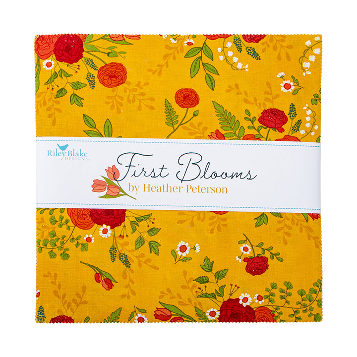 FIRST BLOOMS 10-Inch Stacker Precuts by Heather Peterson