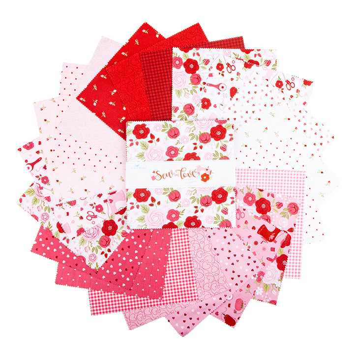 SEW IN LOVE 10-Inch Stacker Precuts by Dani Mogstad for Riley Blake Designs